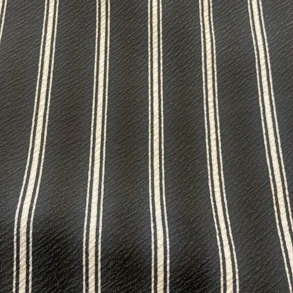 Boohoo Black and White Striped Shift Dress size 4 - Picture 7 of 8
